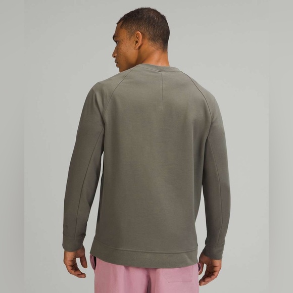 Lululemon Men’s City Sweat Crew - Grey Sage - Picture 3 of 8